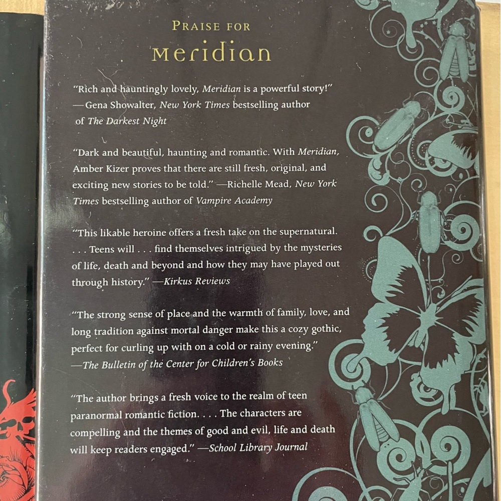 $10 SALE Set of 2 Meridian Wildcat Fireflies Teen Hardcover Books Romantasy - Picture 4 of 13